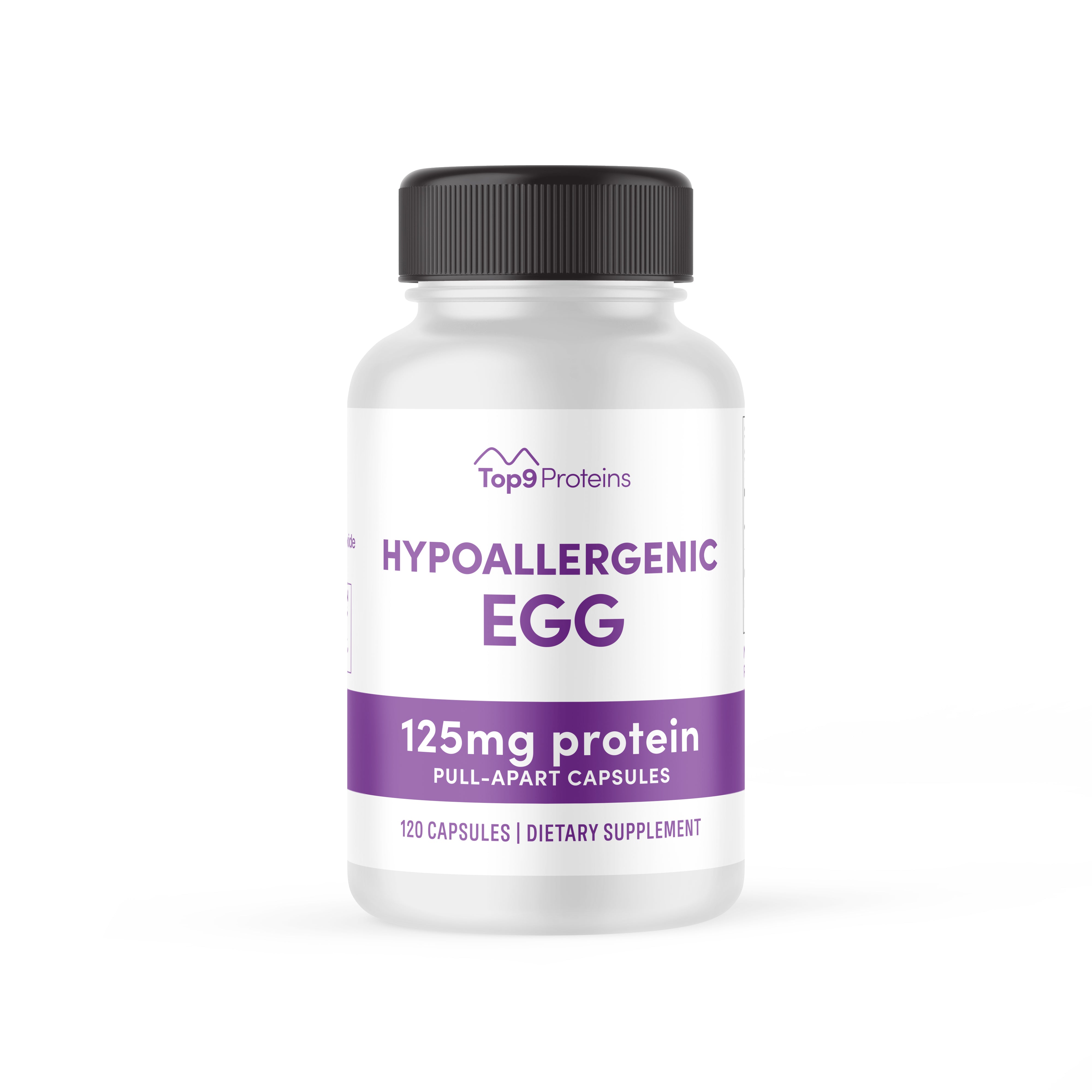 Hypoallergenic Egg Capsules 125mg – Top9Proteins