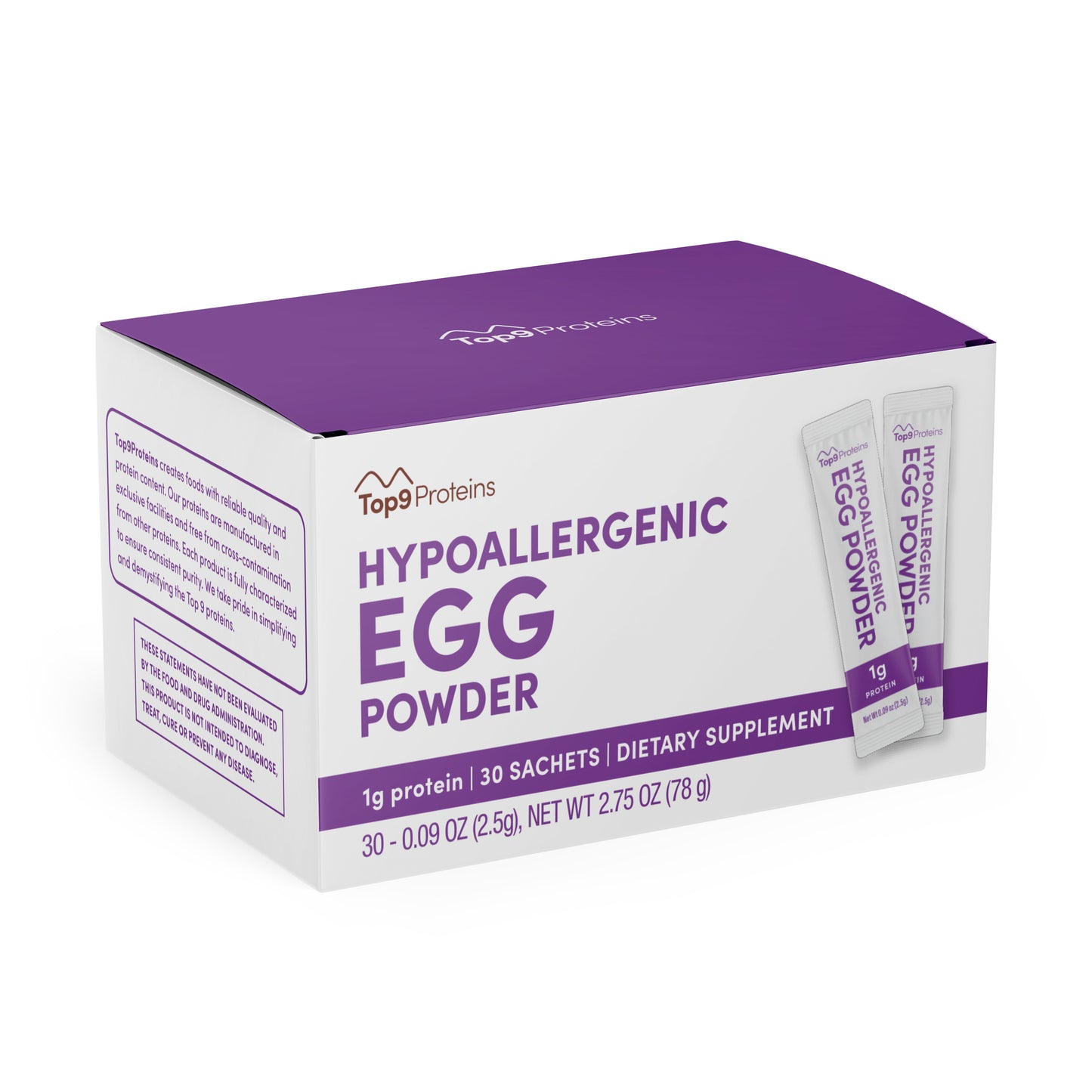 Hypoallergenic Egg Sachets 1g